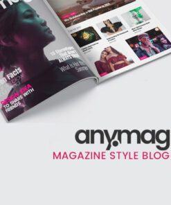 Anymag – Magazine Style WordPress Blog