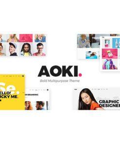 Aoki – Creative Design Agency Theme