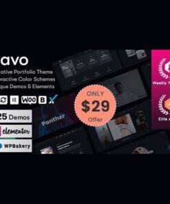Avo – Creative Portfolio & Agency WordPress Theme