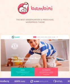 Bambini – Pre-School and Kindergarten Theme