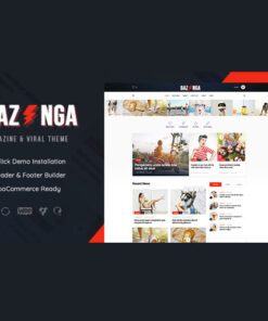 Bazinga | Modern Magazine & Viral Blog WordPress Theme