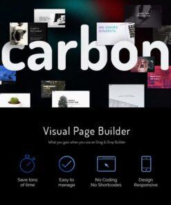 Carbon – Clean Minimal Multipurpose WordPress Theme