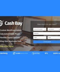 Cash Bay – Banking and Payday Loans WordPress Theme