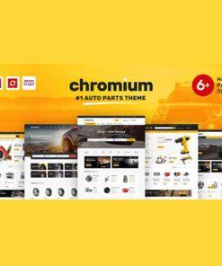 Chromium – Auto Parts Shop WordPress WooCommerce Theme