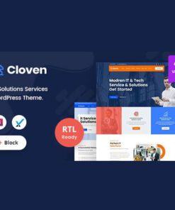 Cloven – IT Solutions Services Company WordPress Theme + RTL