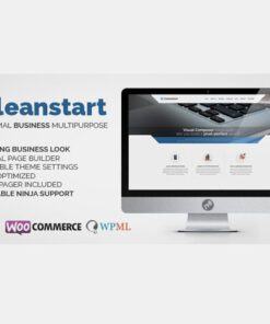 Corporate Business WordPress Theme – Cleanstart