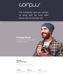 Corpus – Responsive Corporate WordPress Theme