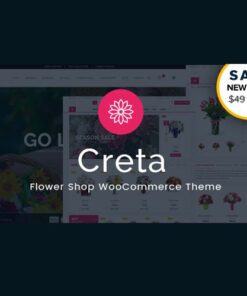 Creta – Flower Shop WooCommerce WordPress Theme