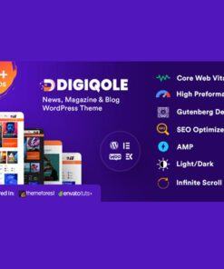 Digiqole – News Magazine WordPress Theme