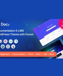 Docy – Premium Documentation, Knowledge base & LMS WordPress Theme with Helpdesk Forum