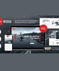 Drone Media | Aerial Photography & Videography WordPress Theme + Elementor