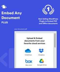 Embed Any Document Plus – WordPress Plugin
