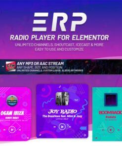 Erplayer – Radio Player for Elementor