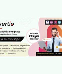 Exertio – Freelance Marketplace WordPress Theme