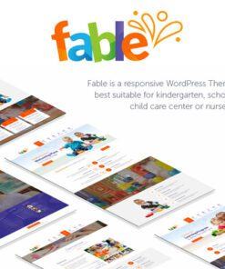 Fable – Children Kindergarten WordPress Theme