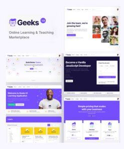 Geeks – Online Learning Marketplace WordPress Theme