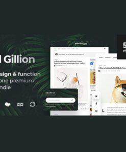 Gillion | Multi-Concept Blog/Magazine & Shop WordPress AMP Theme