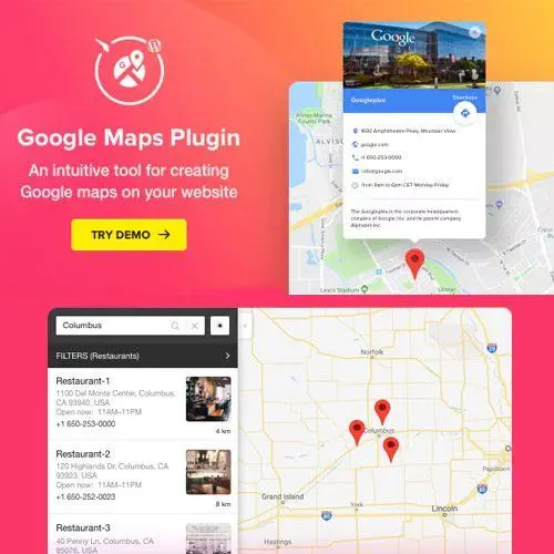 Google Maps – WordPress Map Plugin