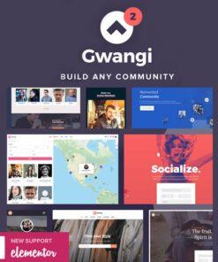 Gwangi – PRO Multi-Purpose Membership, Social Network – BuddyPress Community Theme