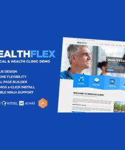 HEALTHFLEX – Doctor Medical Clinic & Health WordPress Theme
