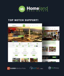 Homeland – Responsive Real Estate Theme for WordPress