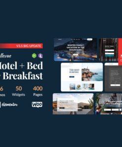Hotel + Bed and Breakfast Booking Calendar Theme | Bellevue
