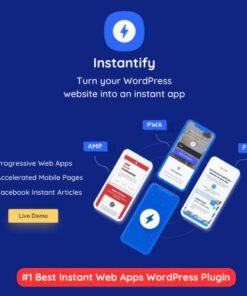 Instantify – PWA & Google & Facebook IA for WordPress