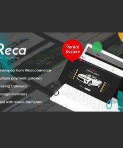 Ireca – Car Rental Boat, Bike, Vehicle, Calendar WordPress Theme