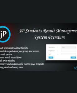 JP Students Result Management System Premium