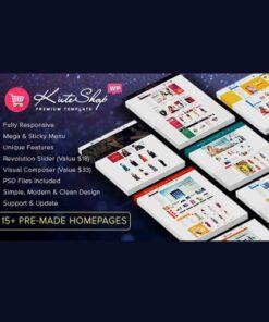 KuteShop – Fashion, Electronics & Marketplace Elementor WooCommerce Theme