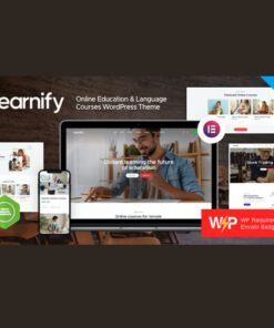 Learnify – Online Education Courses WordPress Theme