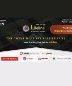 Lifeline – NGO Charity Fund Raising WordPress Theme