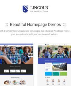 Lincoln – Education Material Design WordPress Theme