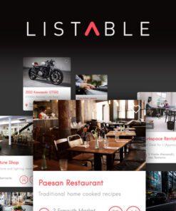 Listable – A Friendly Directory WordPress Theme