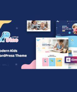 Littledino – Modern Kids WordPress Theme