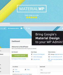 Material WP – Material Design Dashboard Theme