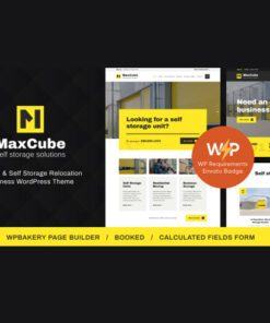 MaxCube | Moving & Self Storage Relocation Business WordPress Theme