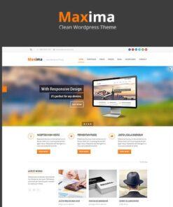Maxima – Retina Ready WordPress Theme