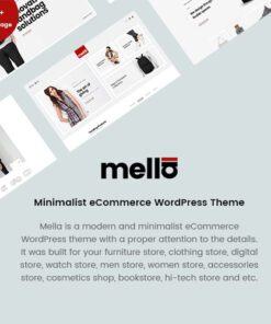 Mella – Minimalist Ajax WooCommerce WordPress Theme