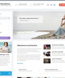 MentalPress – WP Theme for your Medical or Psychology Website.