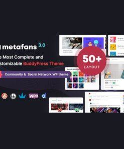 MetaFans – Community & Social Network BuddyPress Theme