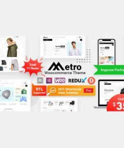 Metro – Minimal WooCommerce WordPress Theme