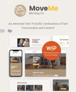 MoveMe | Moving & Storage Relocation Company WordPress Theme