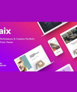Naix – Creative & High Performance Portfolio WordPress Theme