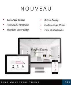 Nouveau – Multi-Purpose Retina WordPress Theme