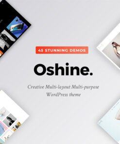 Oshine – Multipurpose Creative Theme