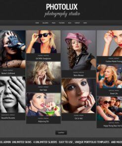 Photolux – Photography Portfolio WordPress Theme