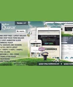 Quasar – WordPress Theme with Animation Builder