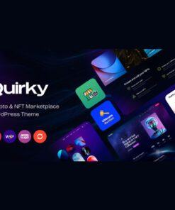 Quirky – NFT, Token & Blockchain WCFM Marketplace WordPress Theme