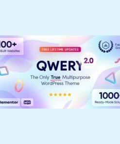 Qwery – Multi-Purpose Business WordPress & WooCommerce Theme